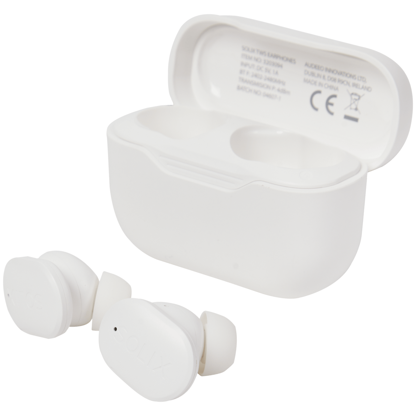 Bezprzewodowe słuchawki douszne Solix