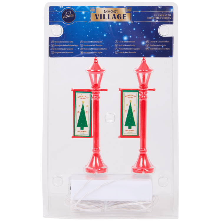 Magic Village miniatuur met licht