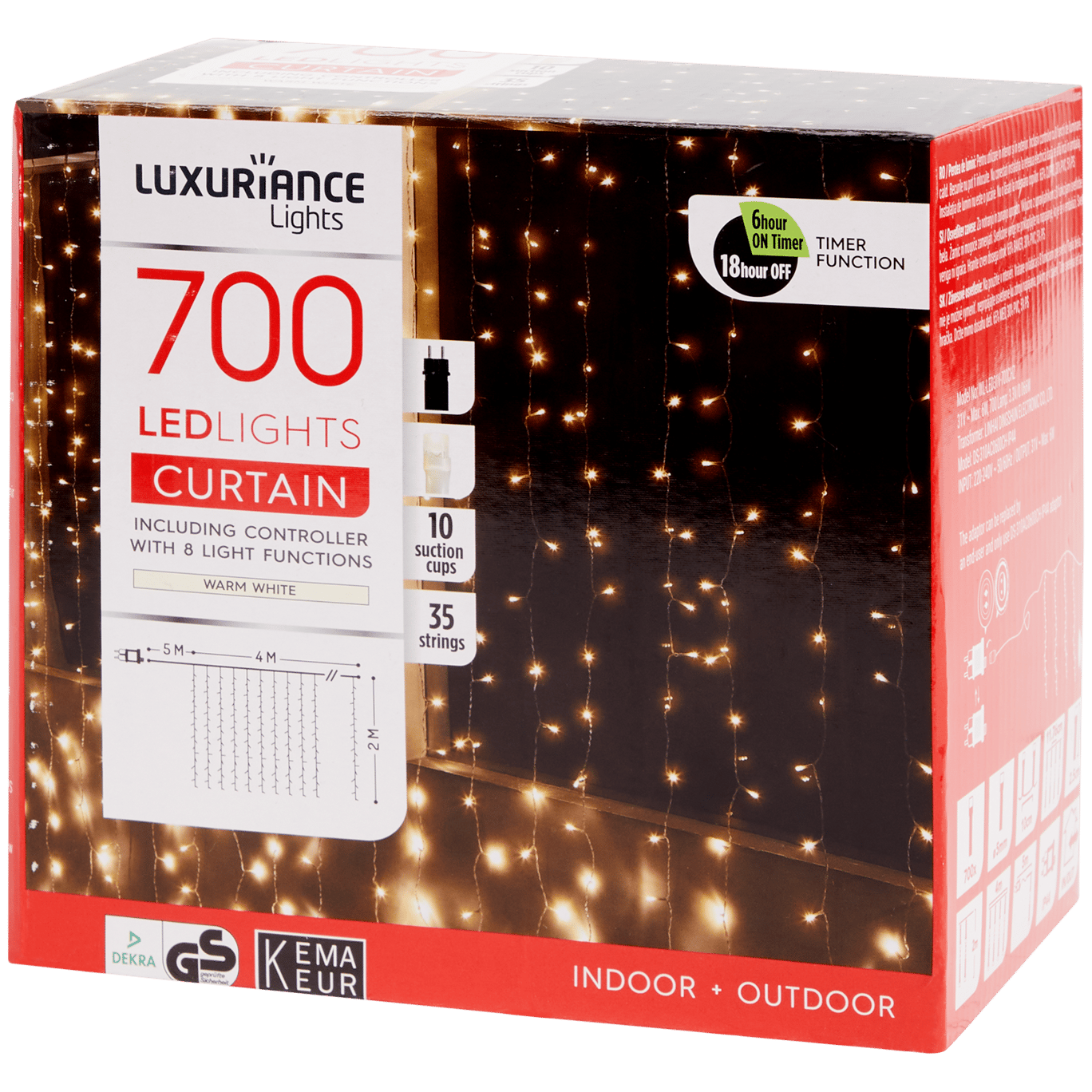 Grinalda de luzes Luxuriance Lights