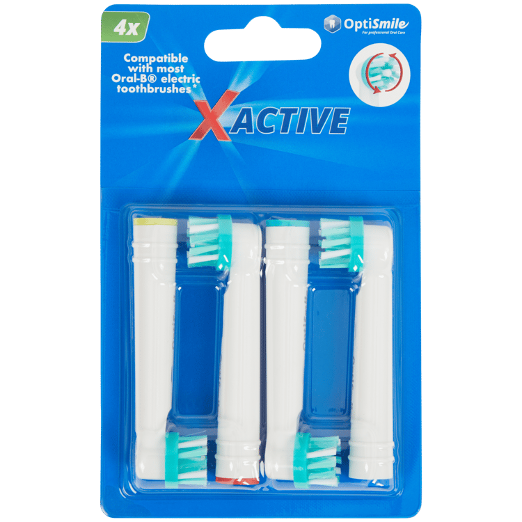 Cabeças de substituição para escova de dentes OptiSmile X Active