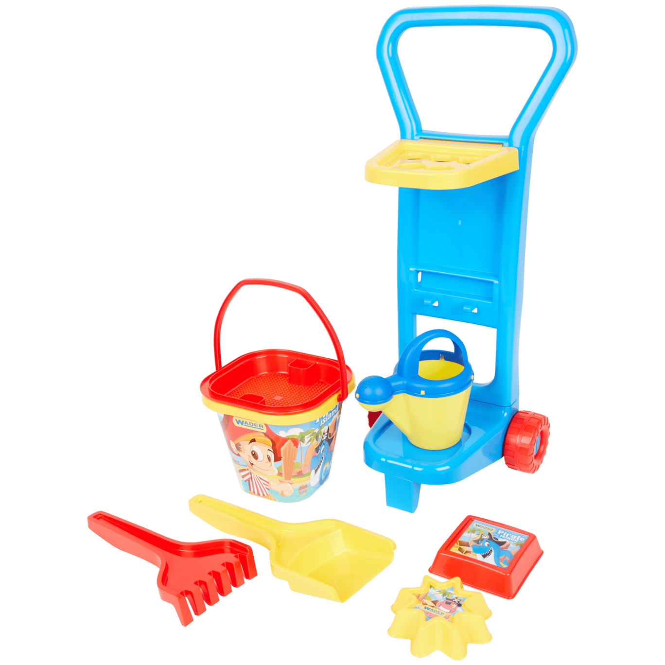 Sandspielzeug-Set Trolley