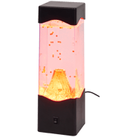 Deko-Lampe mit Fischen, Quallen oder Vulkan