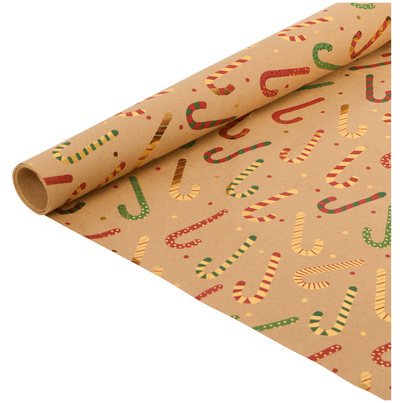 Weihnachtliches Kraft-Geschenkpapier