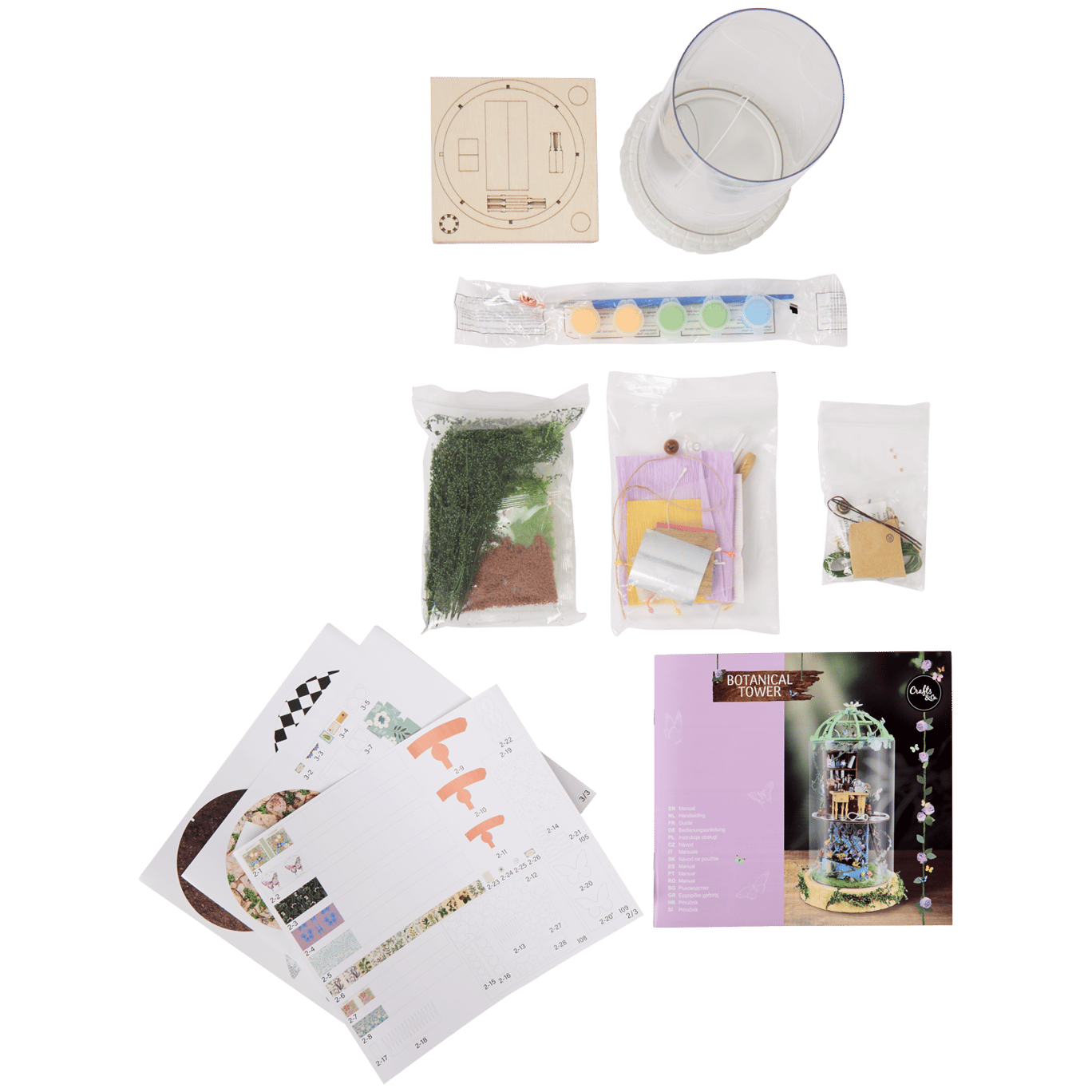 Kit créatif cloche décorative Crafts & Co