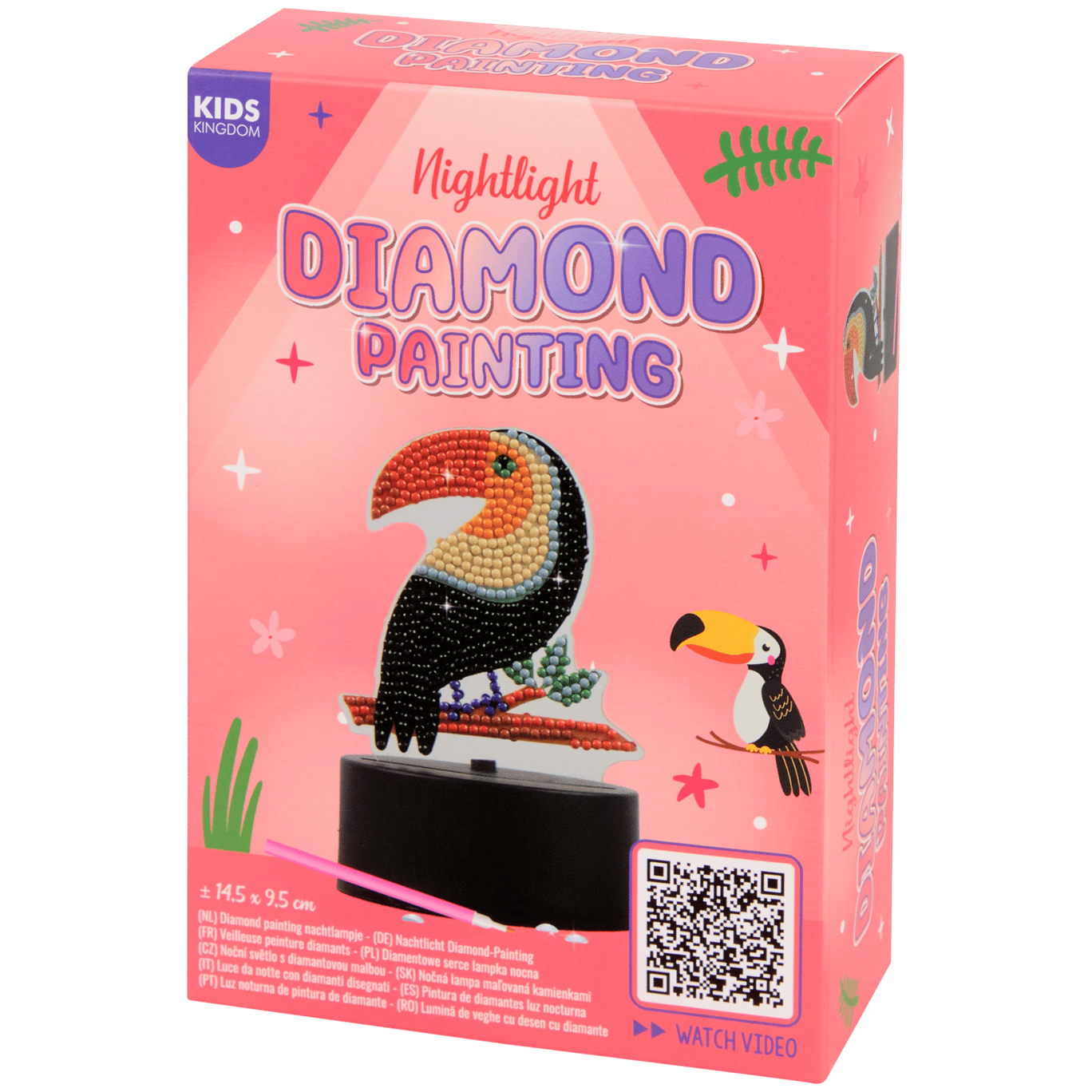 Lampada da notte in diamond painting Kids Kingdom