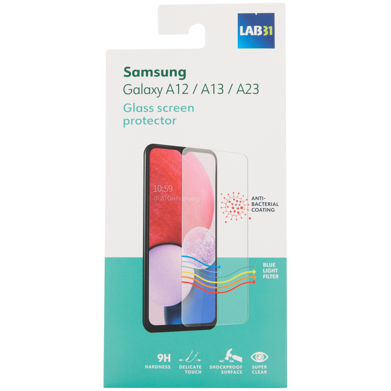 We - Verre trempé pour Samsung A03/A12/A13/A32 5G