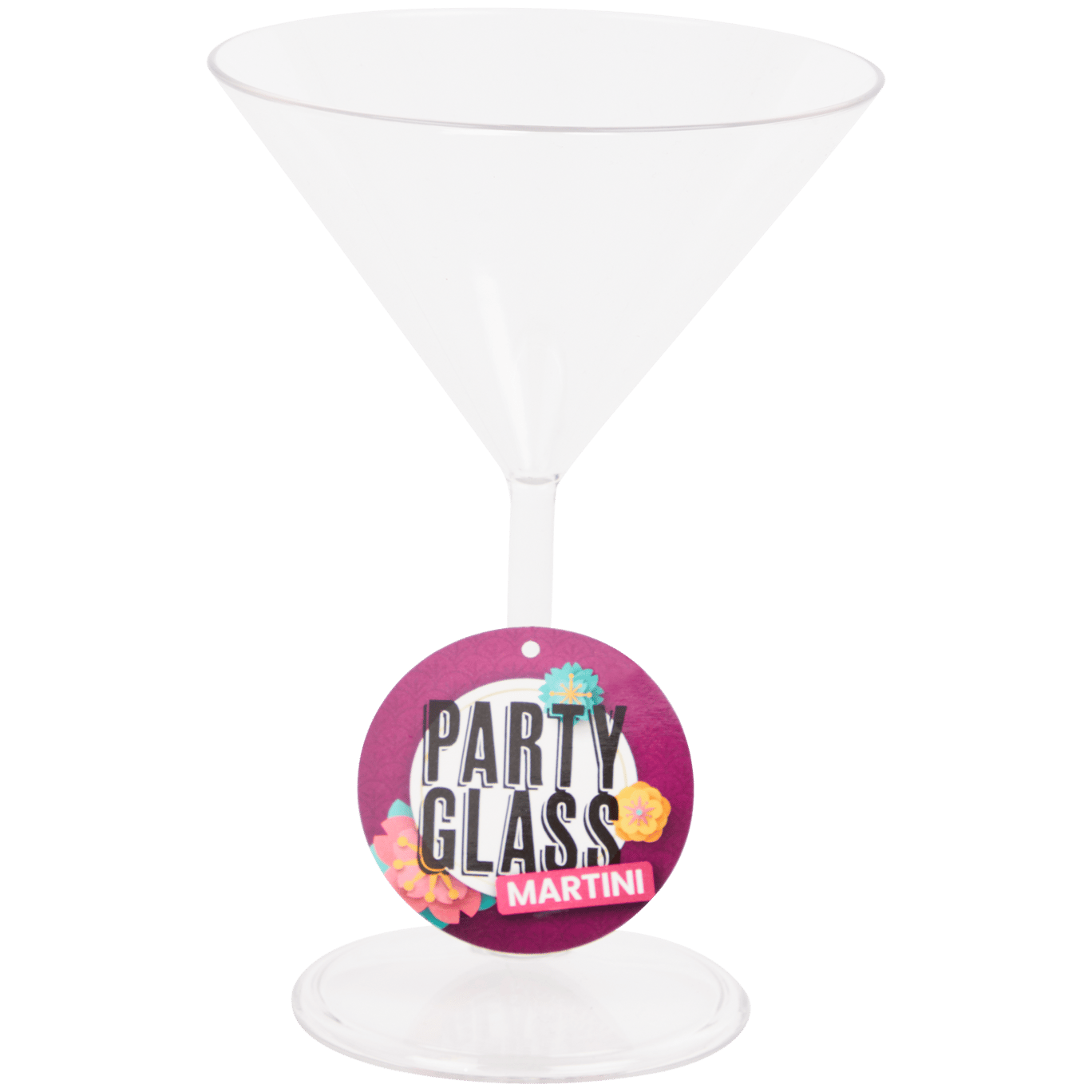 Gin-, Martini- oder Weinglas aus Kunststoff
