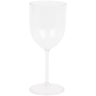 Plastový pohár na gin, martini alebo víno