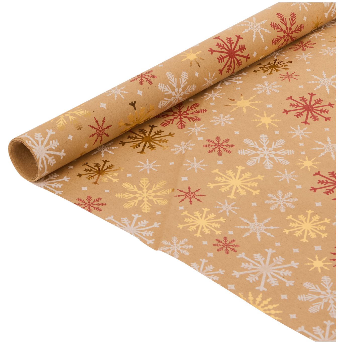 Weihnachtliches Kraft-Geschenkpapier