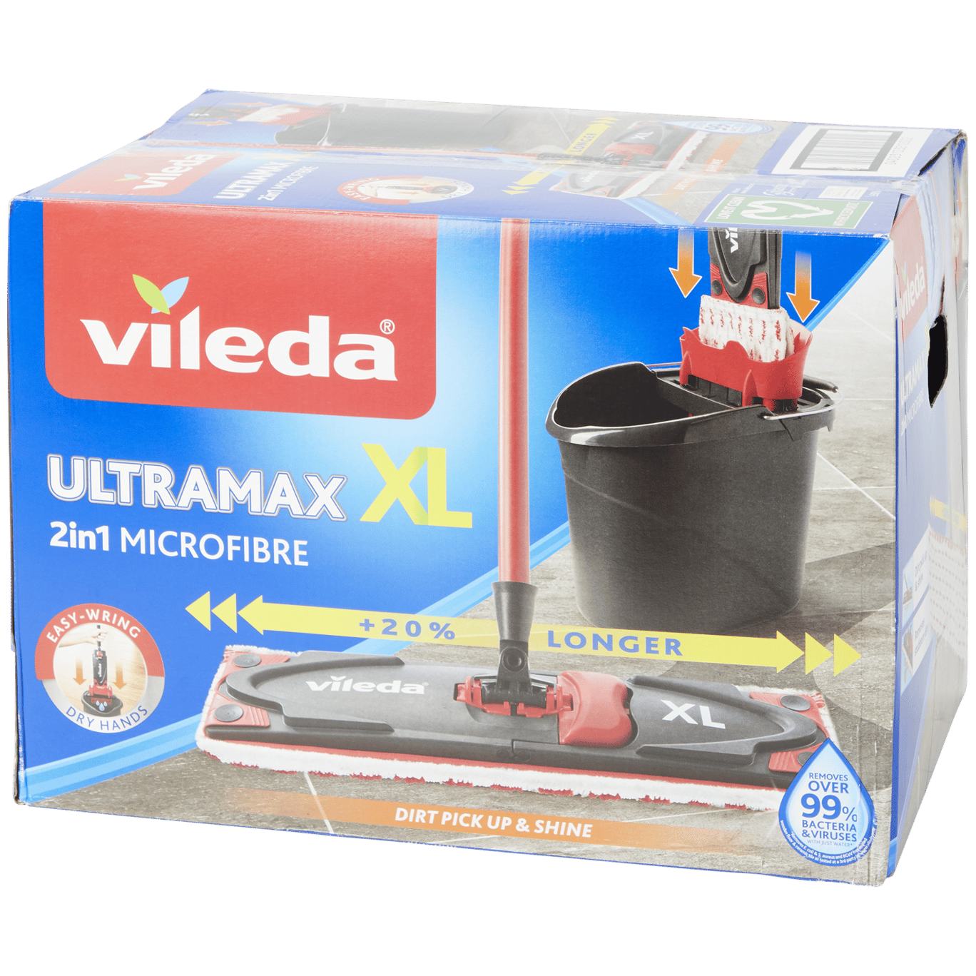 Lavapavimenti piatto Vileda Ultramax XL