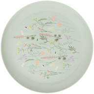Plastový tanier s potlačou džungle