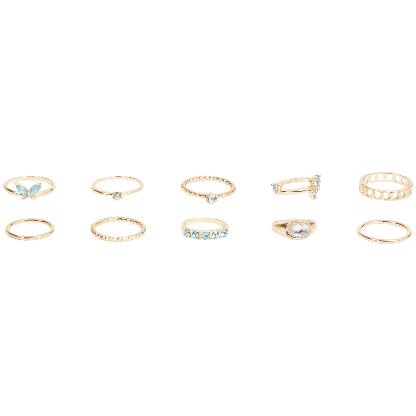 Conjunto de anéis Trendz