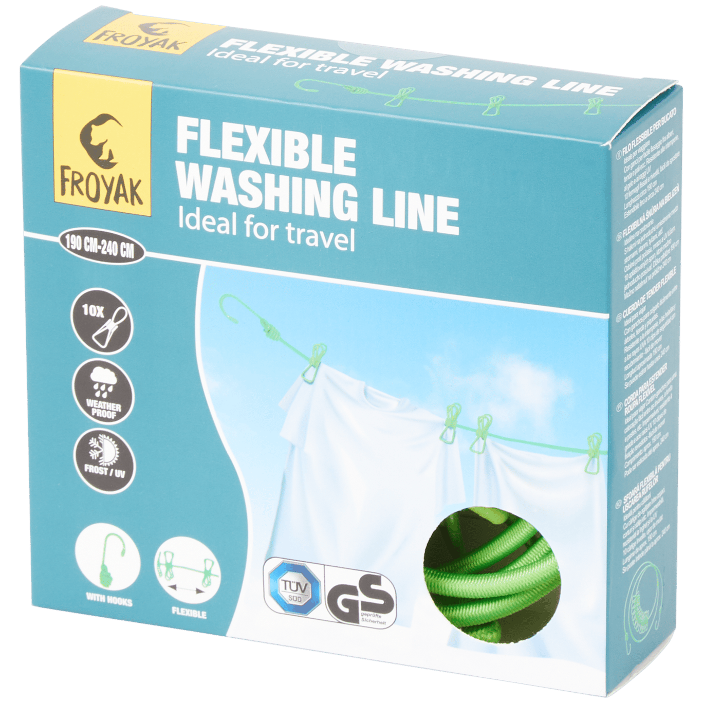 Froyak flexibele waslijn