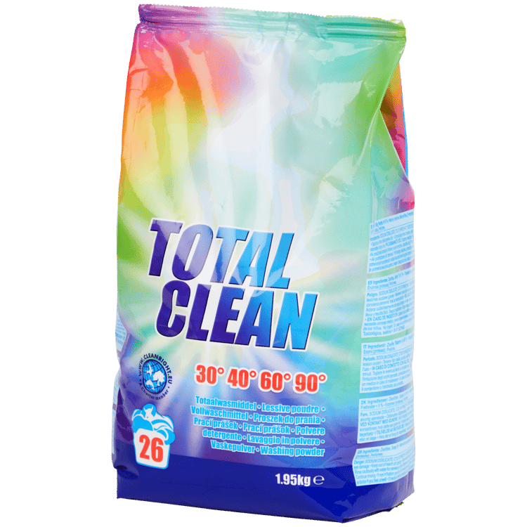 Lessive en poudre Total Clean