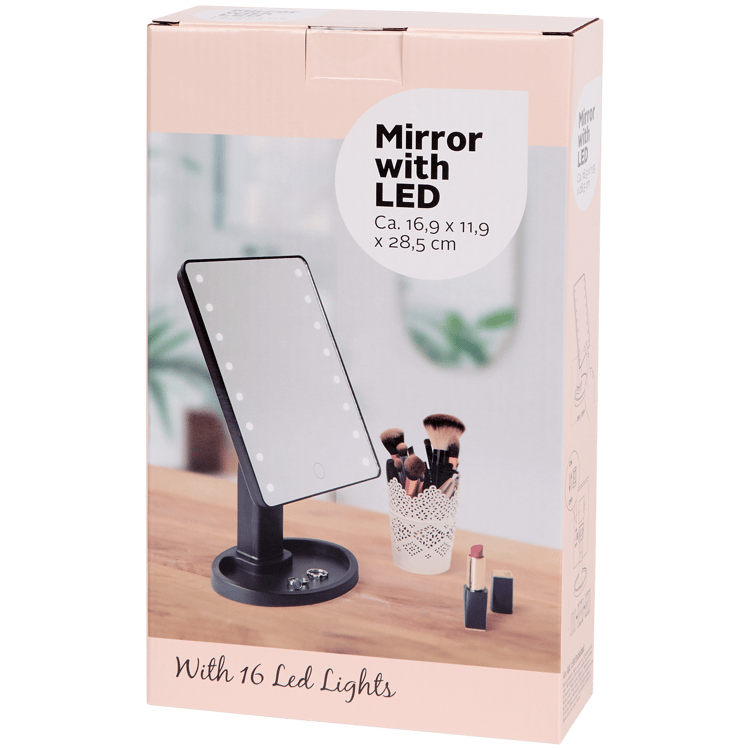 Miroir de maquillage LED