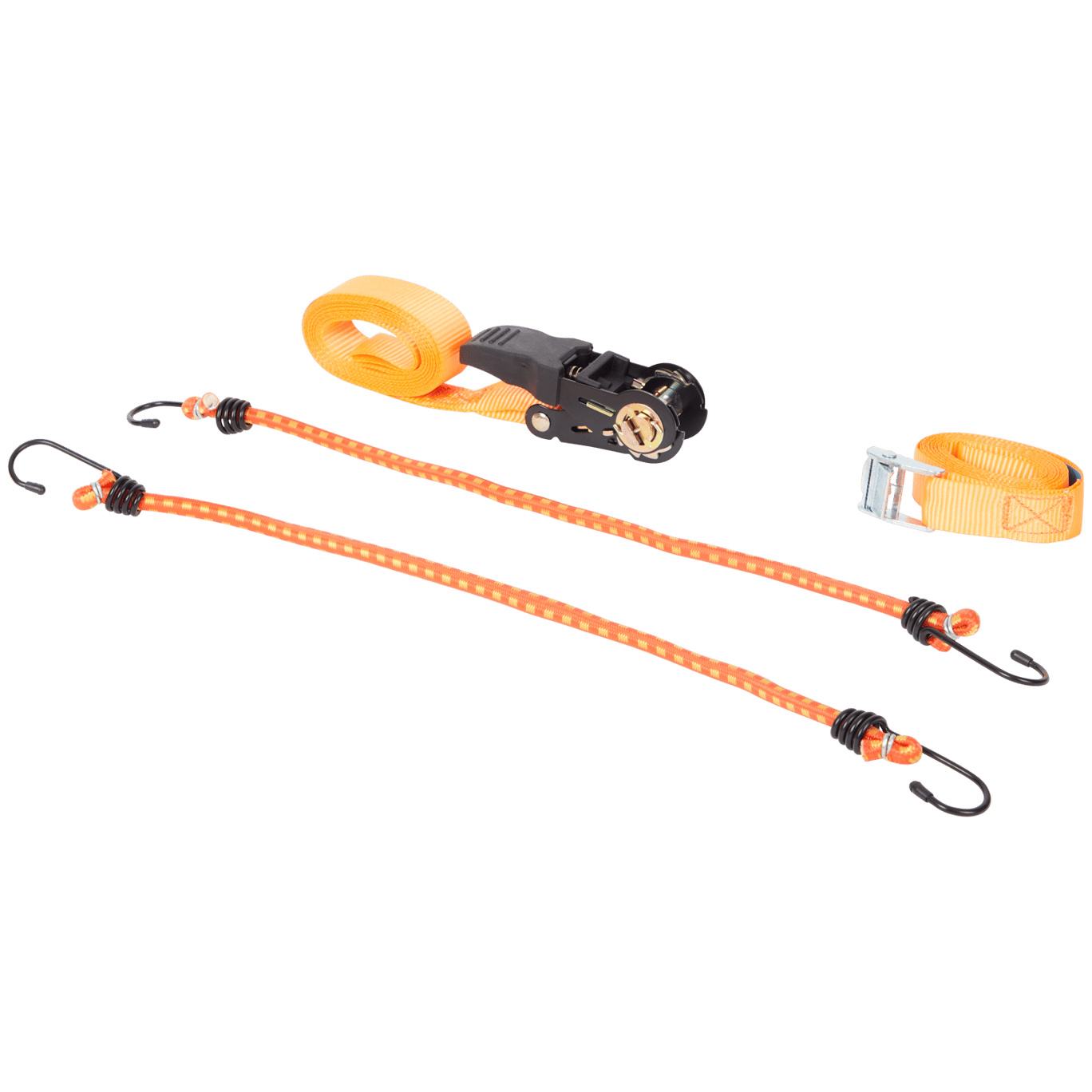 Kit ancoraggio con cinghie e corde elastiche C&C