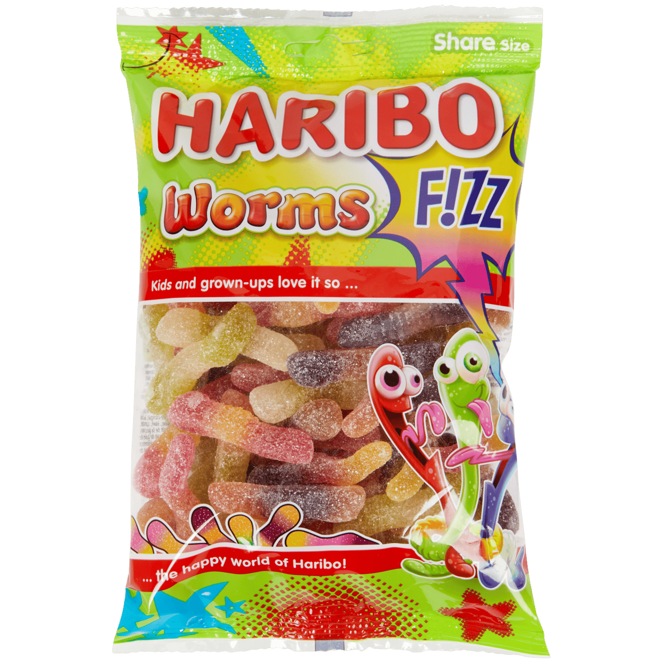 Haribo Gusanos F!zz