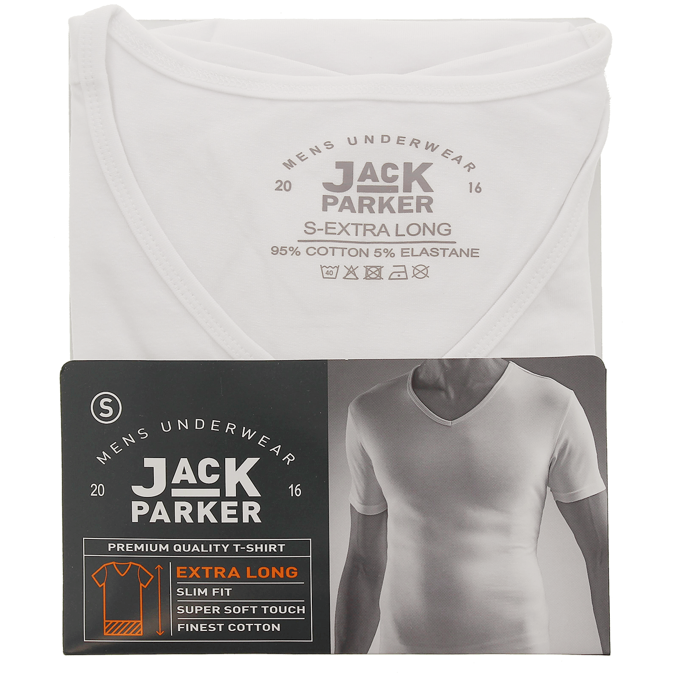 arm alliantie Spectaculair Jack Parker extra lang T-shirt | Action.com