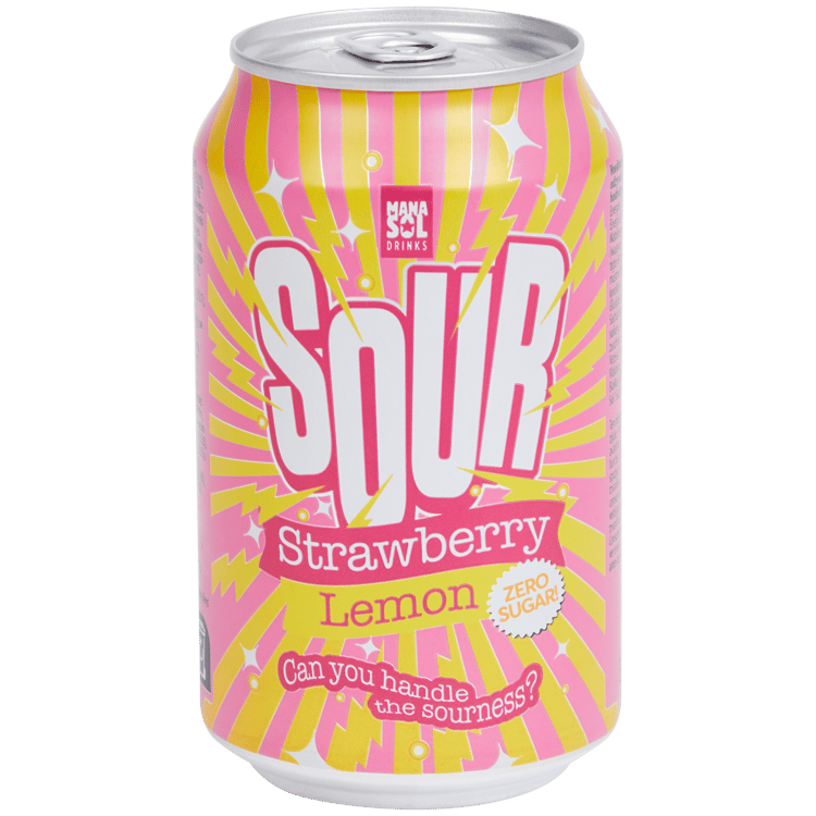 Soda Sour drink Strawberry Lemon
