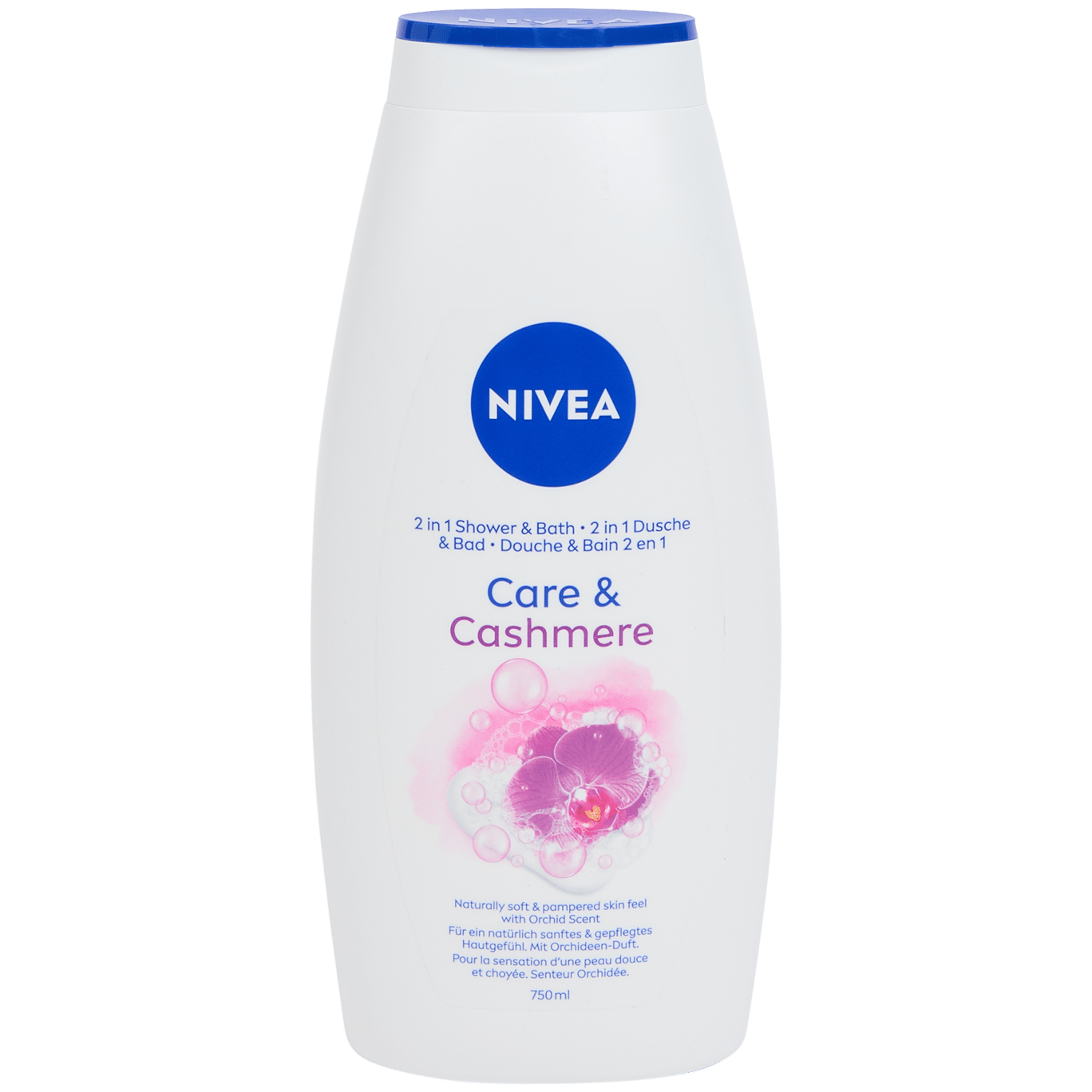 Żel pod prysznic i do kąpieli Nivea Care & Cashmere