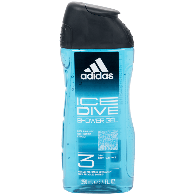 Sprchový gel 3v1 Adidas Ice Dive