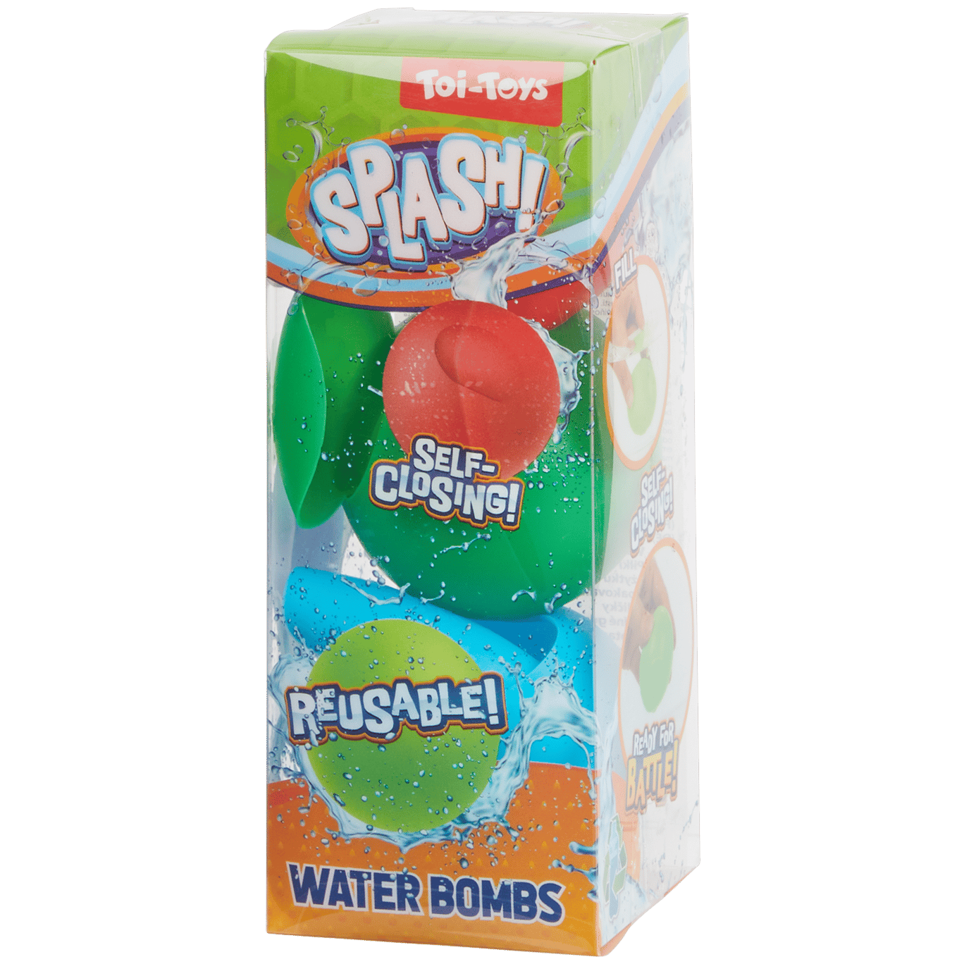 Herbruikbare waterballen