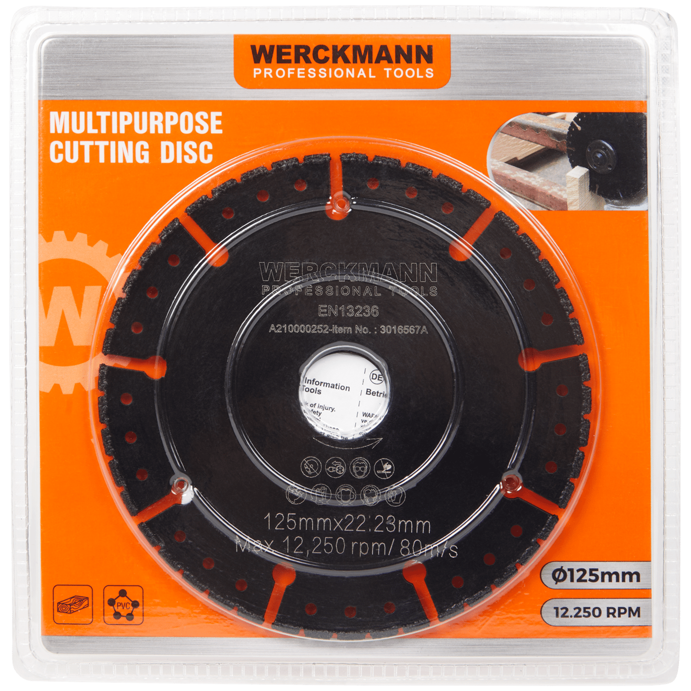 Disque de coupe Werckmann