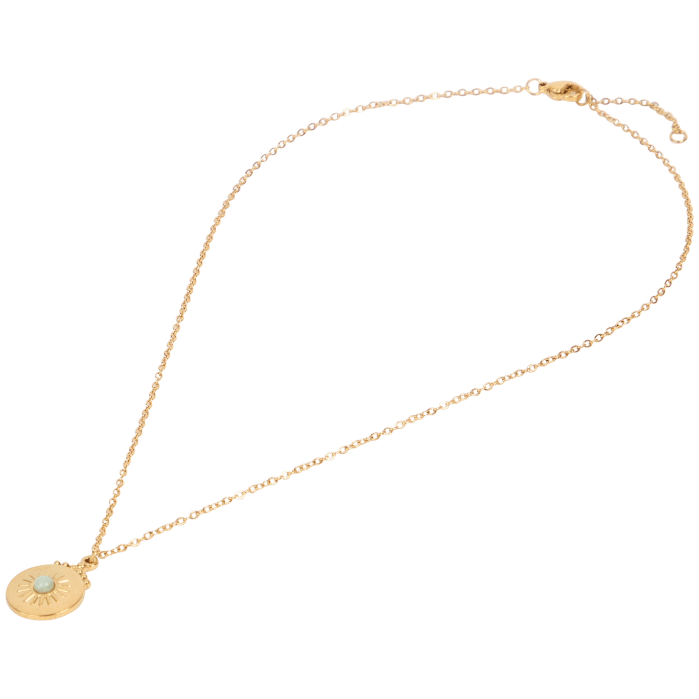 Collier avec pierre précieuse