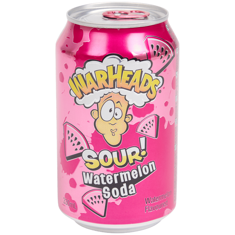 Warheads Sour frisdrank Watermeloen