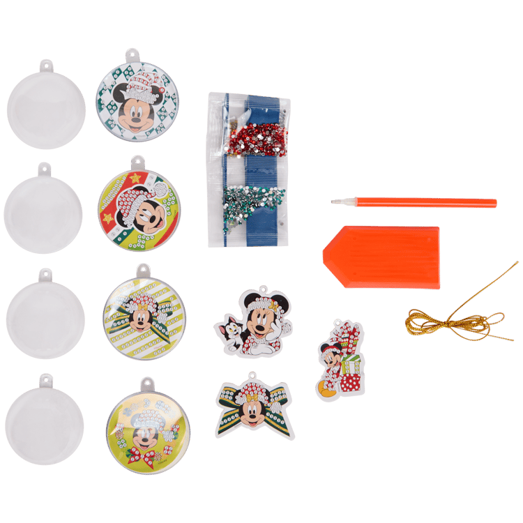 Palle di Natale Disney diamond painting