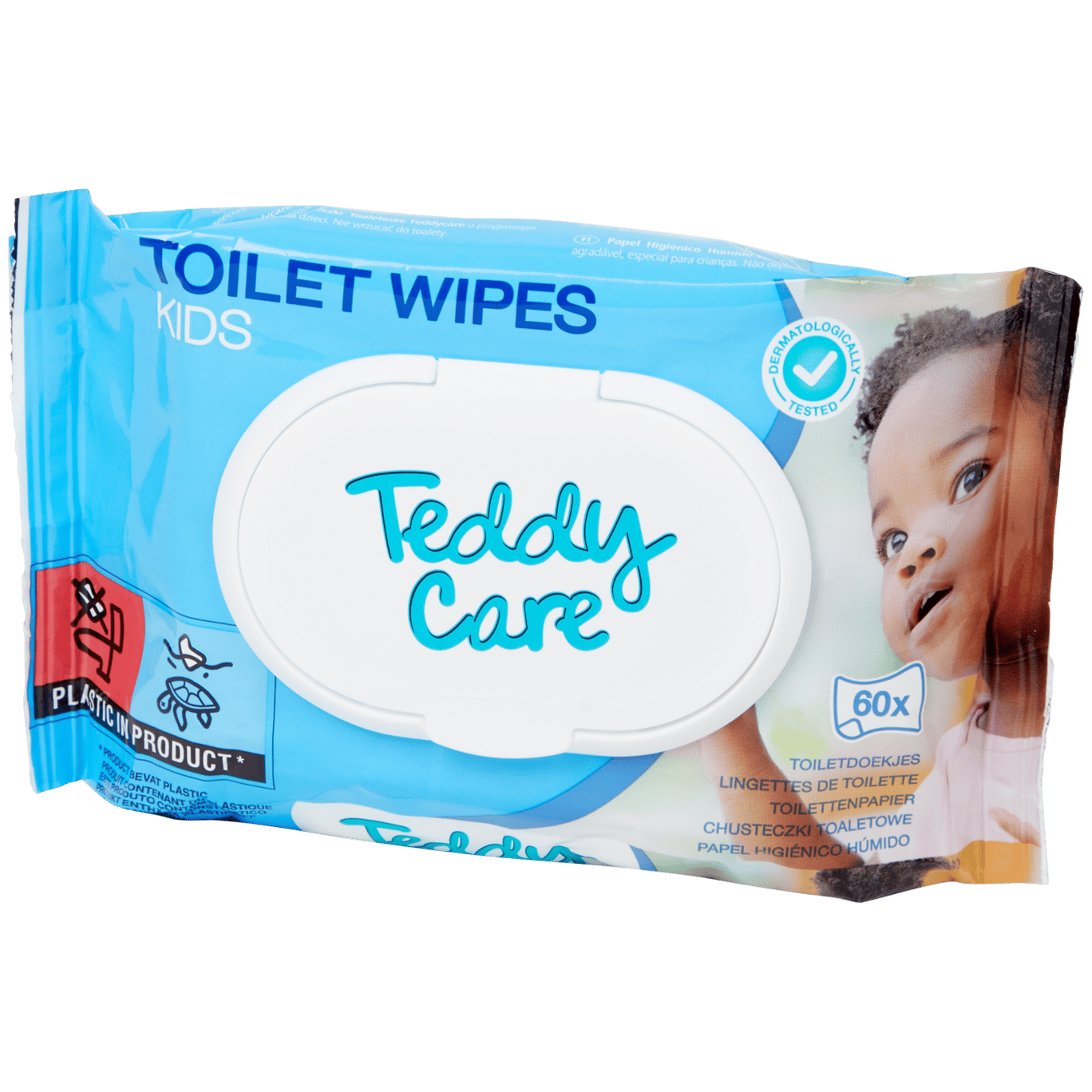 Vlhčený toaletný papier Teddy Care