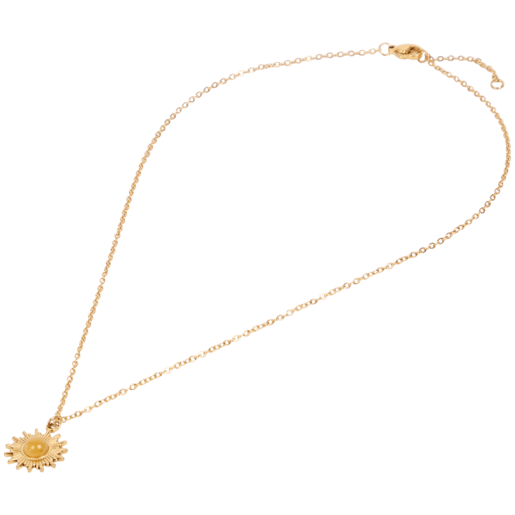 Collier avec pierre précieuse