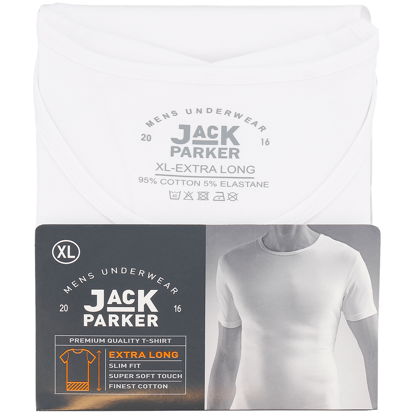 Kakadu kofferbak Bij elkaar passen Jack Parker extra lang T-shirt | Action.com