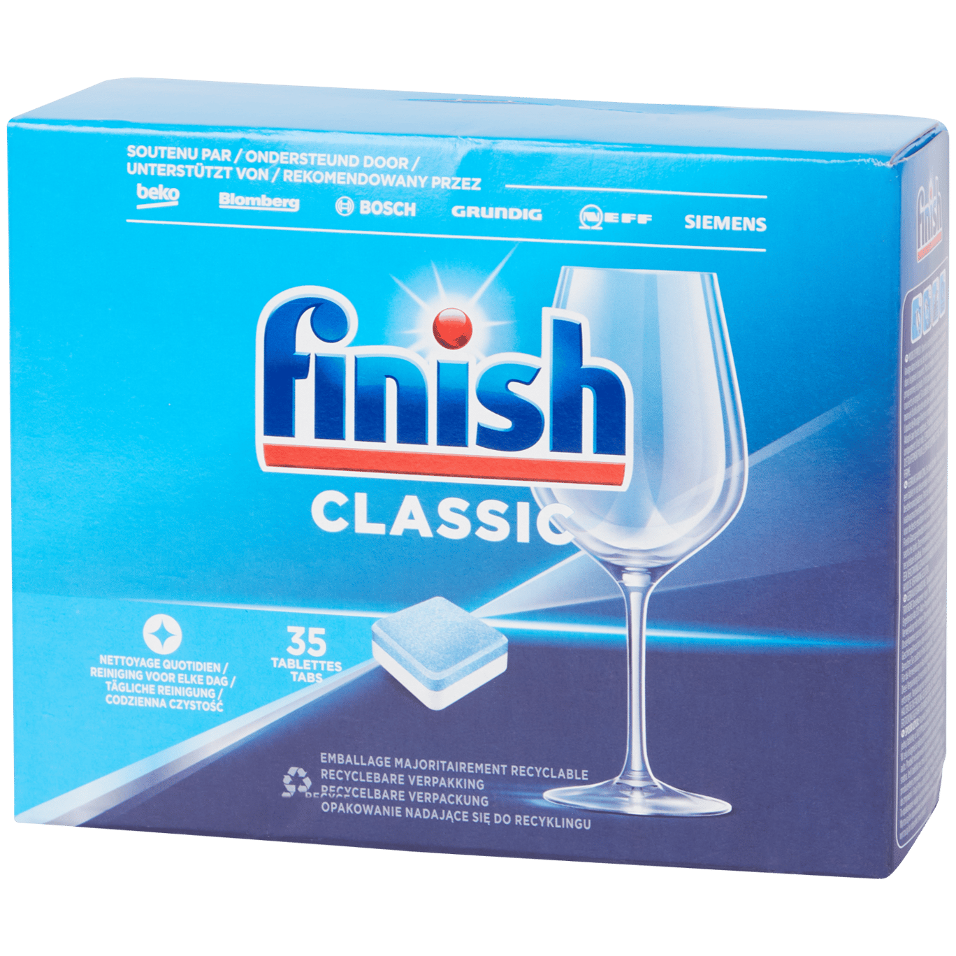 Tablety do umývačky riadu Finish Classic