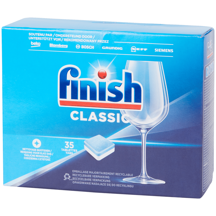 Tablettes pour lave-vaisselle Finish Classic