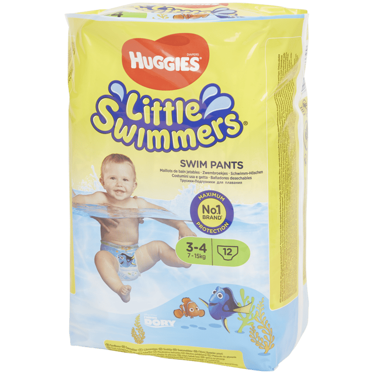 Couches de bain Huggies Little Swimmers Finding Dory