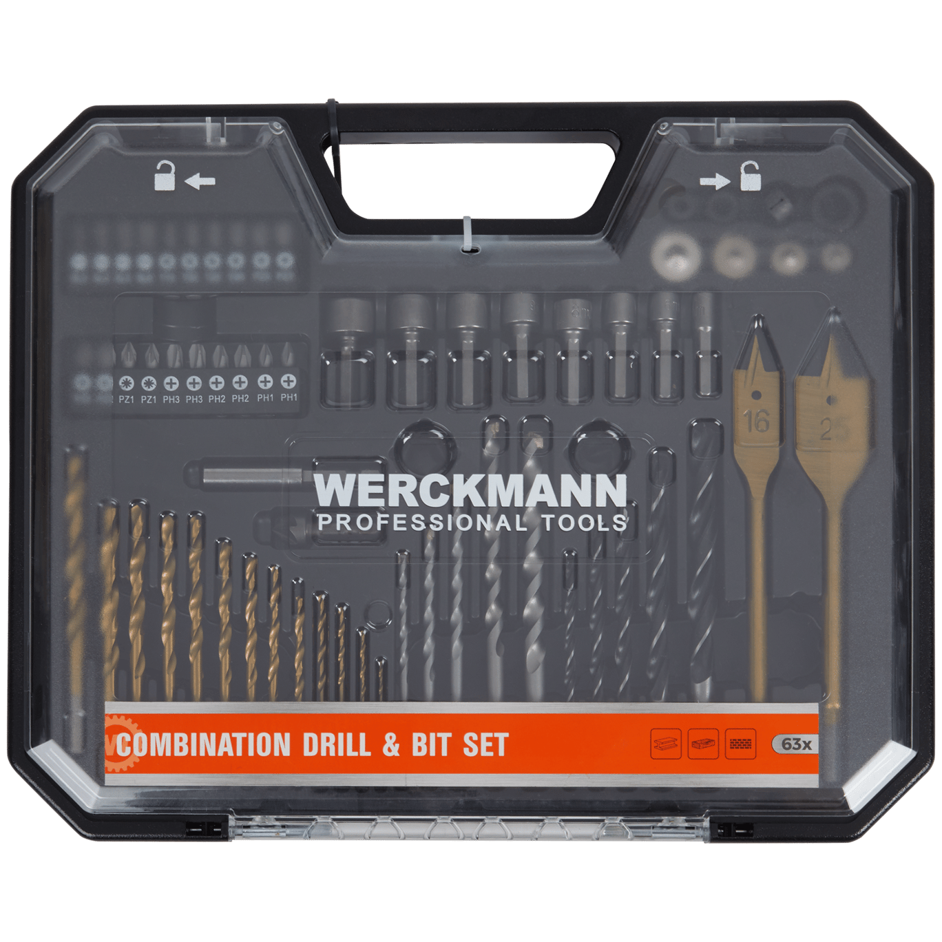 Set di punte per trapano Werckmann