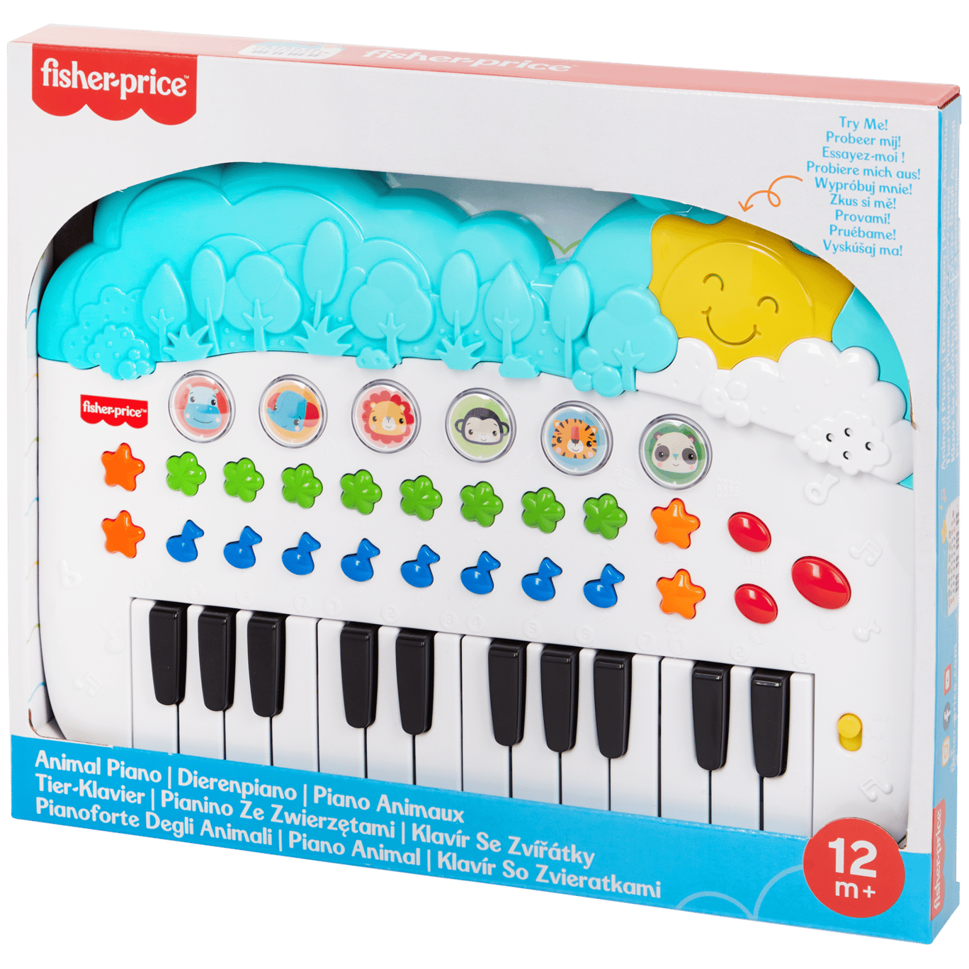 Pianoforte degli animali Fisher Price 