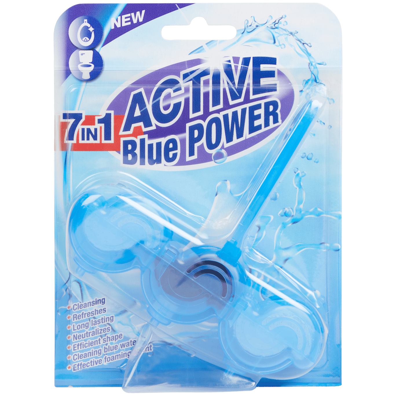 Tavoletta detergente WC Active Power 7-in-1