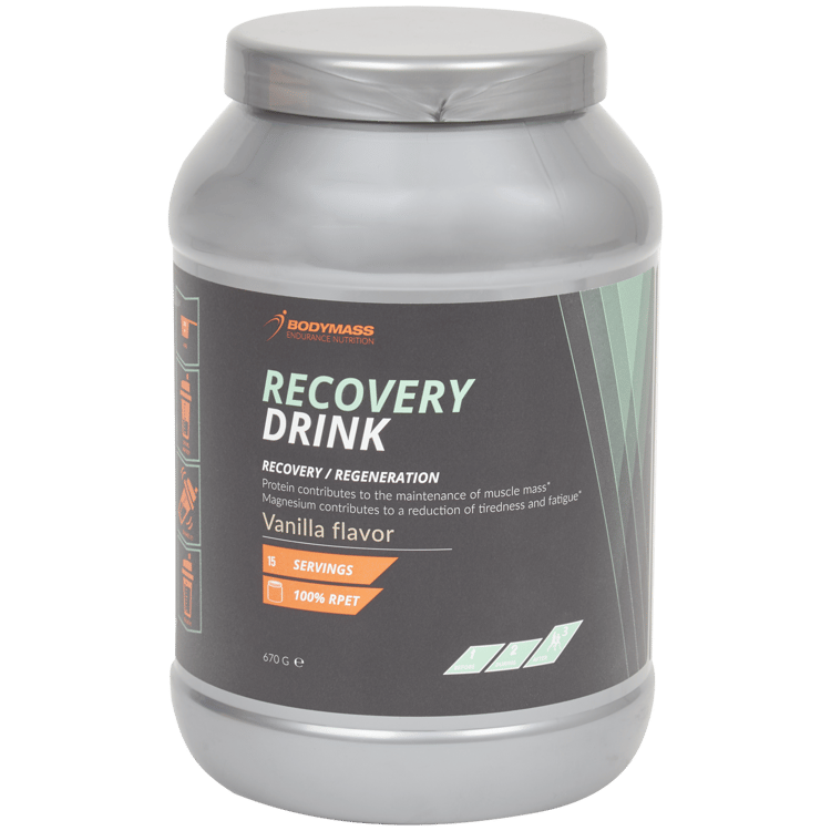 Bodymass Recovery Drink Pulver Vanille