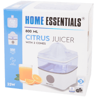 Elektrický odšťavňovač na citrusy Home Essentials