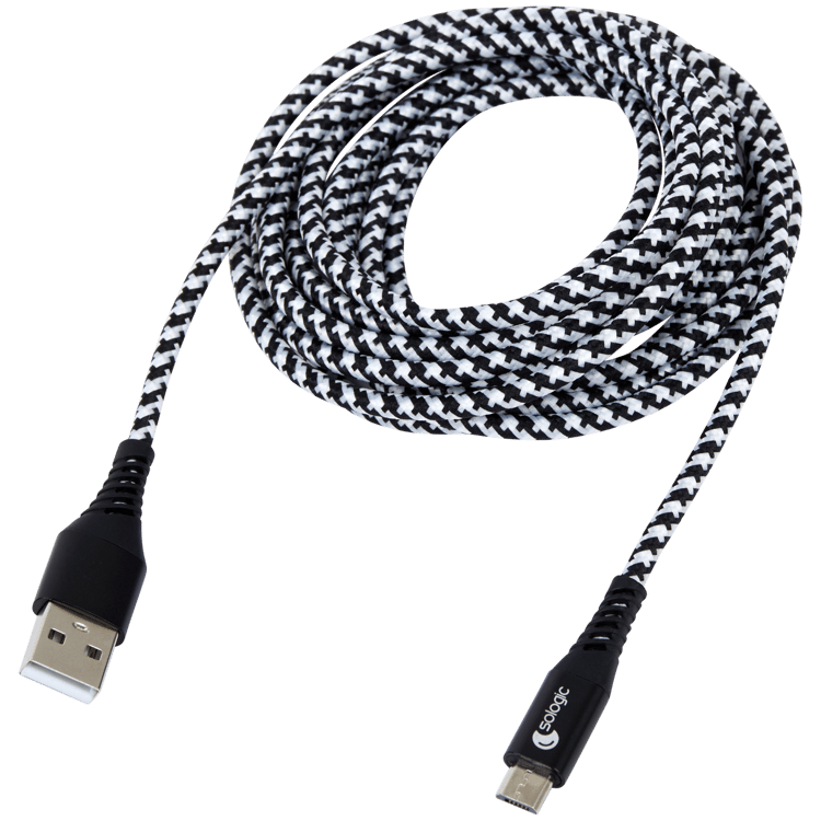 Kabel do ładowania i przesyłania danych Sologic Micro USB