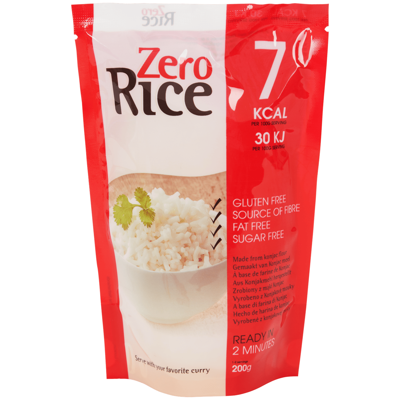 Pasta, noodles o arroz Zero