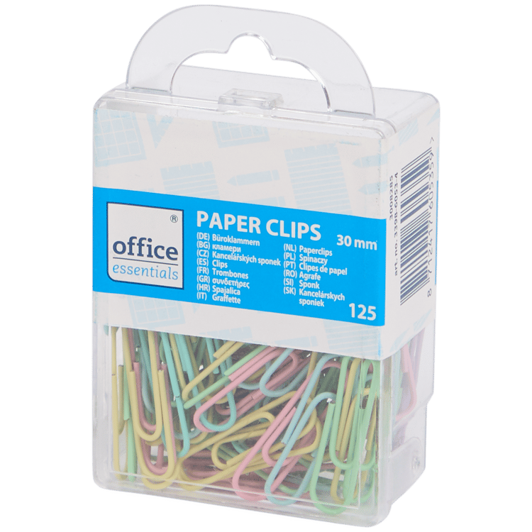 Clips para papel Office Essentials