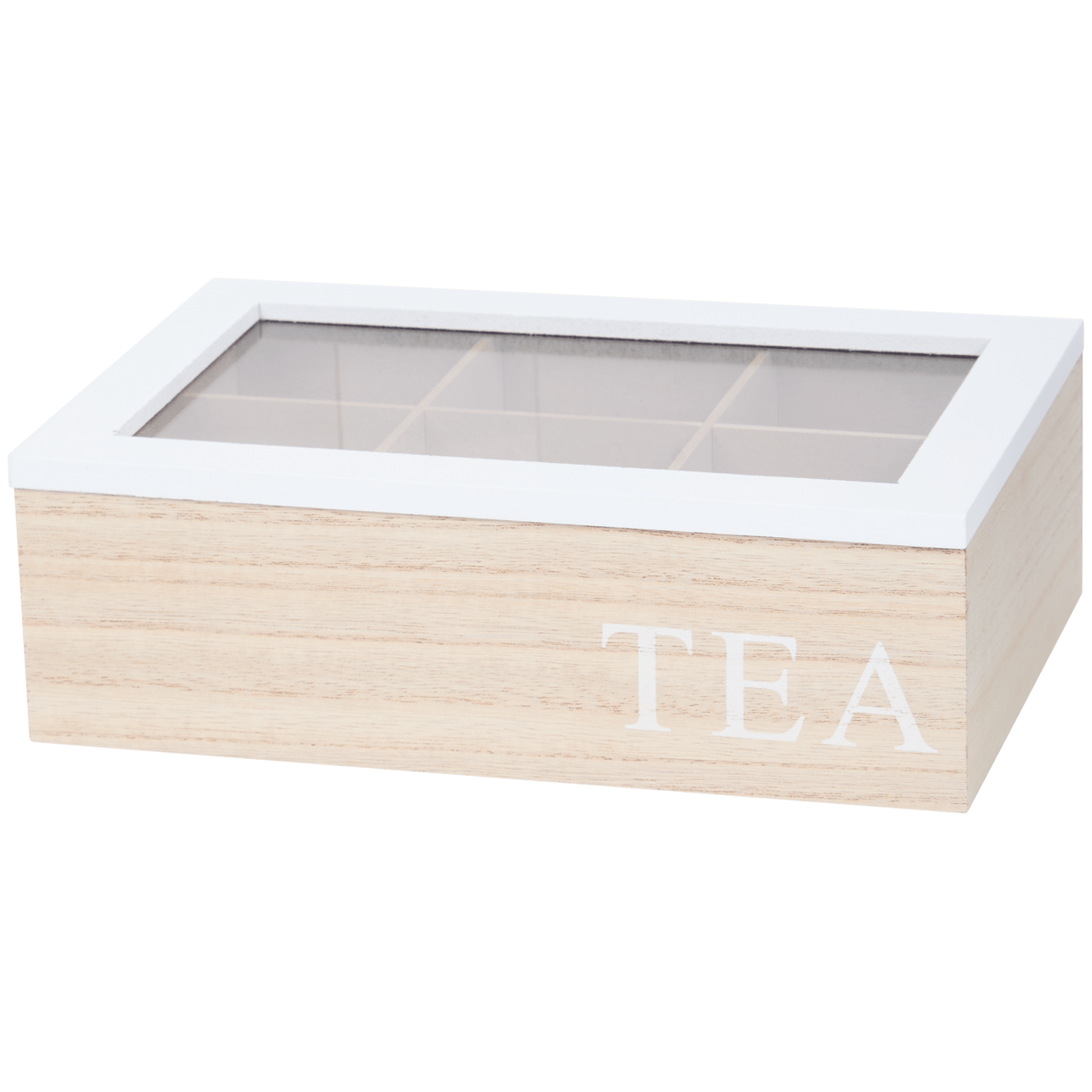 Krabička na čaj s nápisem