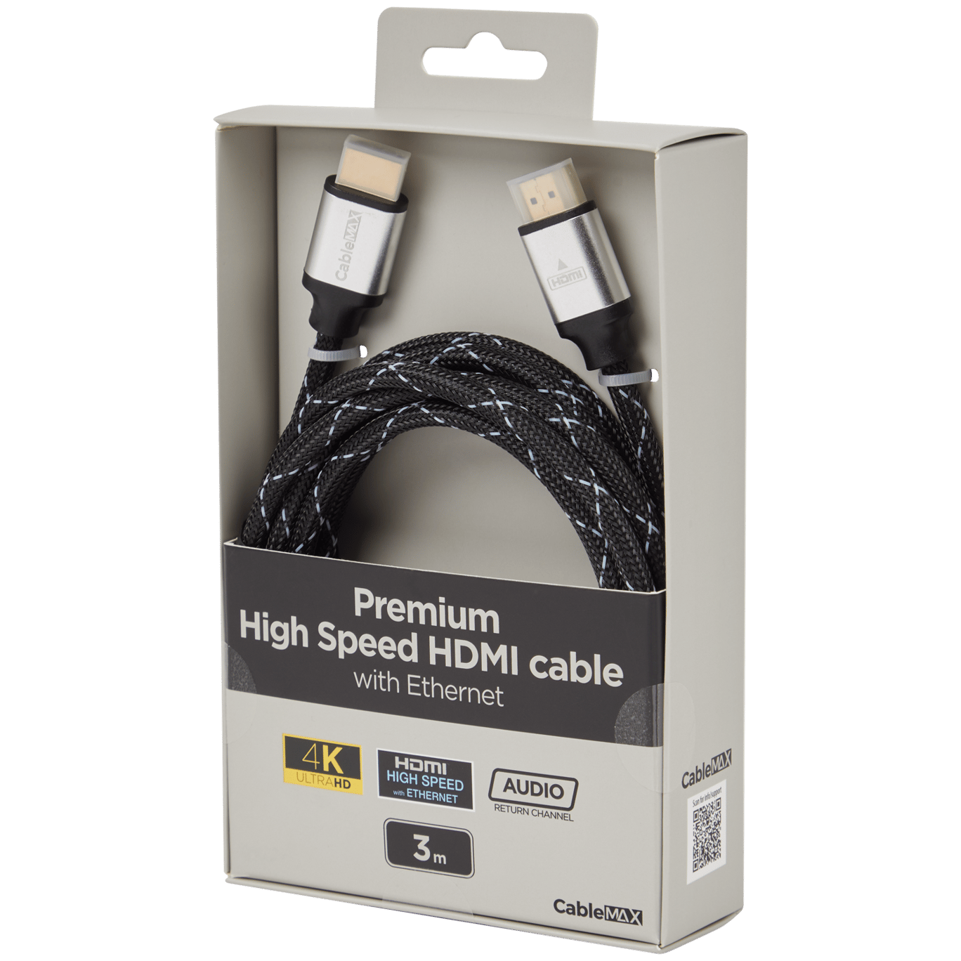bouw morfine premier CableMax Premium High Speed HDMI-kabel | Action.com