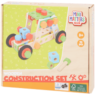 Kit construcción de vehículo de madera Mini Matters