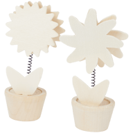 Dřevěné kolíčky s květinami Hobby Flora
