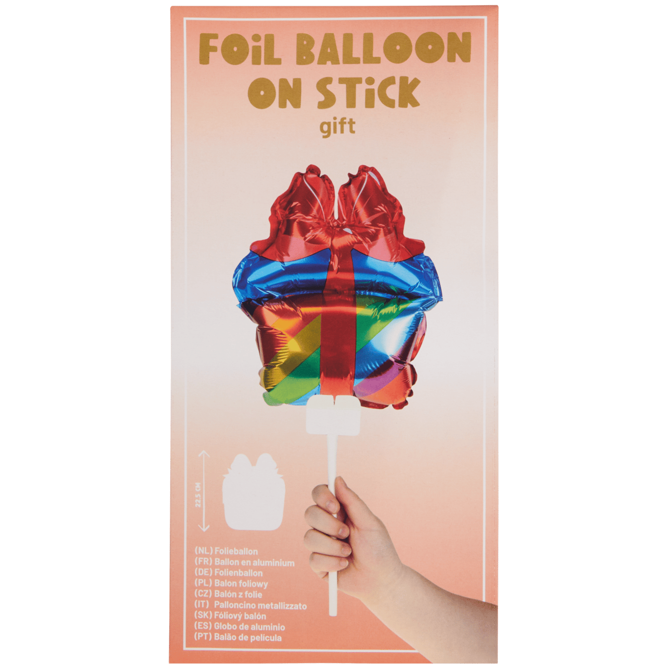Fóliový balónek Avec