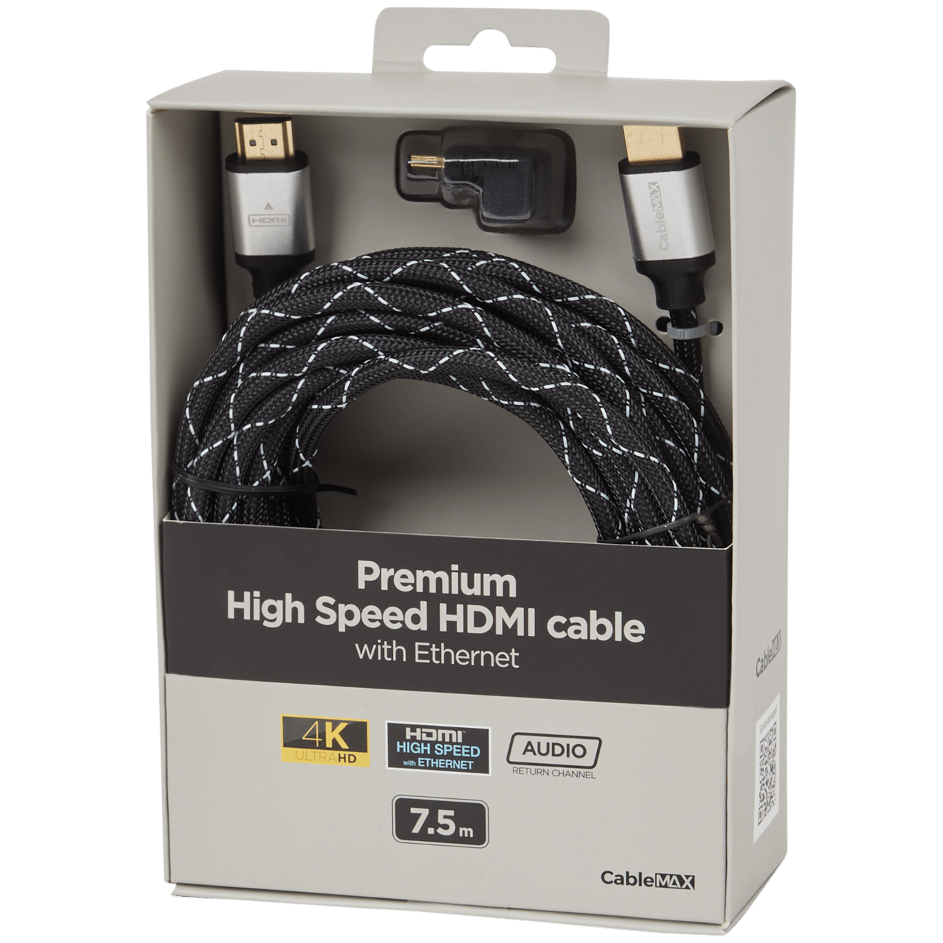 CableMax HDMI-kabel met adapter